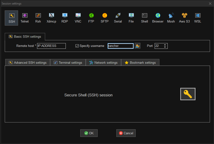 MobaXTerm Session